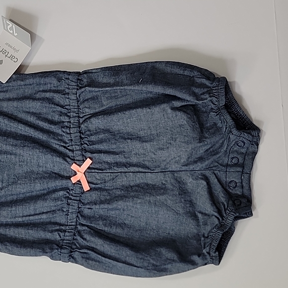 Carter's Girls Rompe Size 12 Months - Picture 2 of 5